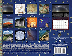 2013 Astrotheology Calendar back cover image
